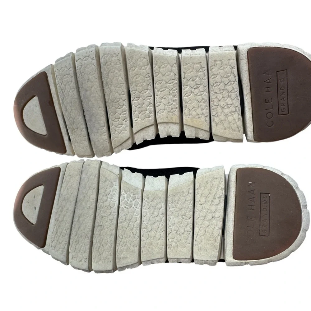 Cole Haan Men's Black and Brown Oxford Shoes - Picture 6 of 7